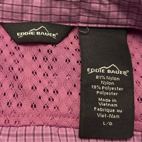 Eddie Bauer Women's Adventurer Field Shirt Long Sleeve Sz L - Picture 3 of 13